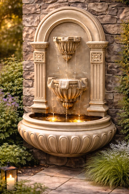 Imperial Wall Cascade Fountain